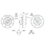 Мотор T-Motor Antigravity MN6007 II KV320 6S для коптерів - Зображення 6