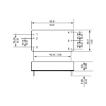 Перетворювач DC-DC Traco Power TEL30-2412 - Зображення 2