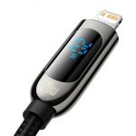 Кабель Baseus Display Fast Charging Type-C для IP 20W 2М Чорний (CATLSK-A01) - Зображення 3