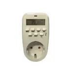 Розетка-таймер електр. тиж. 1M/7D 140 ON/OFF 16А 230V TNSy