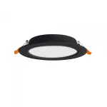LED світильник Back вбудований круглий VIDEX 15W 5000K Black - Зображення 3