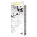 USB Hub Baseus Metal Gleam Series 4-in-1 Multifunctional Type-C Сірий (CAHUB-CY0G) - Зображення 8