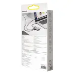 USB Hub Baseus Metal Gleam Series 4-in-1 Multifunctional Type-C Сірий (CAHUB-CY0G) - Зображення 8