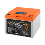 Акумулятор LP LiFePO4 12,8V - 32 Ah (410Wh) (BMS 50А/25A) пластик LCD для ДБЖ - Зображення 2