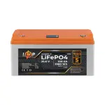 Акумулятор LP LiFePO4 25,6V - 100 Ah (2560Wh) (BMS 80A/40А) пластик для ДБЖ