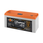 Акумулятор LP LiFePO4 12,8V - 200 Ah (2560Wh) (BMS 100A/50А) пластик LCD для ДБЖ - Зображення 2