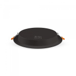 LED світильник Back вбудований круглий VIDEX 20W 5000K Black - Зображення 2