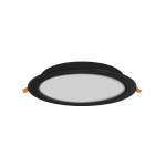 LED світильник Back вбудований круглий VIDEX 20W 5000K Black - Зображення 3