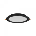 LED світильник Back вбудований круглий VIDEX 20W 5000K Black - Зображення 3
