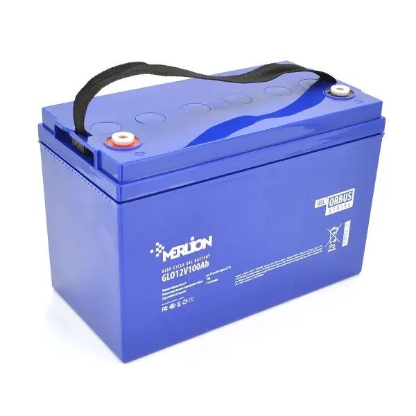 Акумуляторна батарея MERLION ORBUS GLO12V100Ah  (329 x 172 x 218) BLUE Q1/36