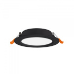 LED світильник Back вбудований круглий VIDEX 6W 5000K Black - Зображення 3