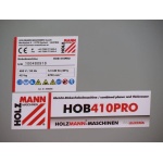 Фугувально-рейсмусовий верстат Holzmann HOB 410PRO - Зображення 10