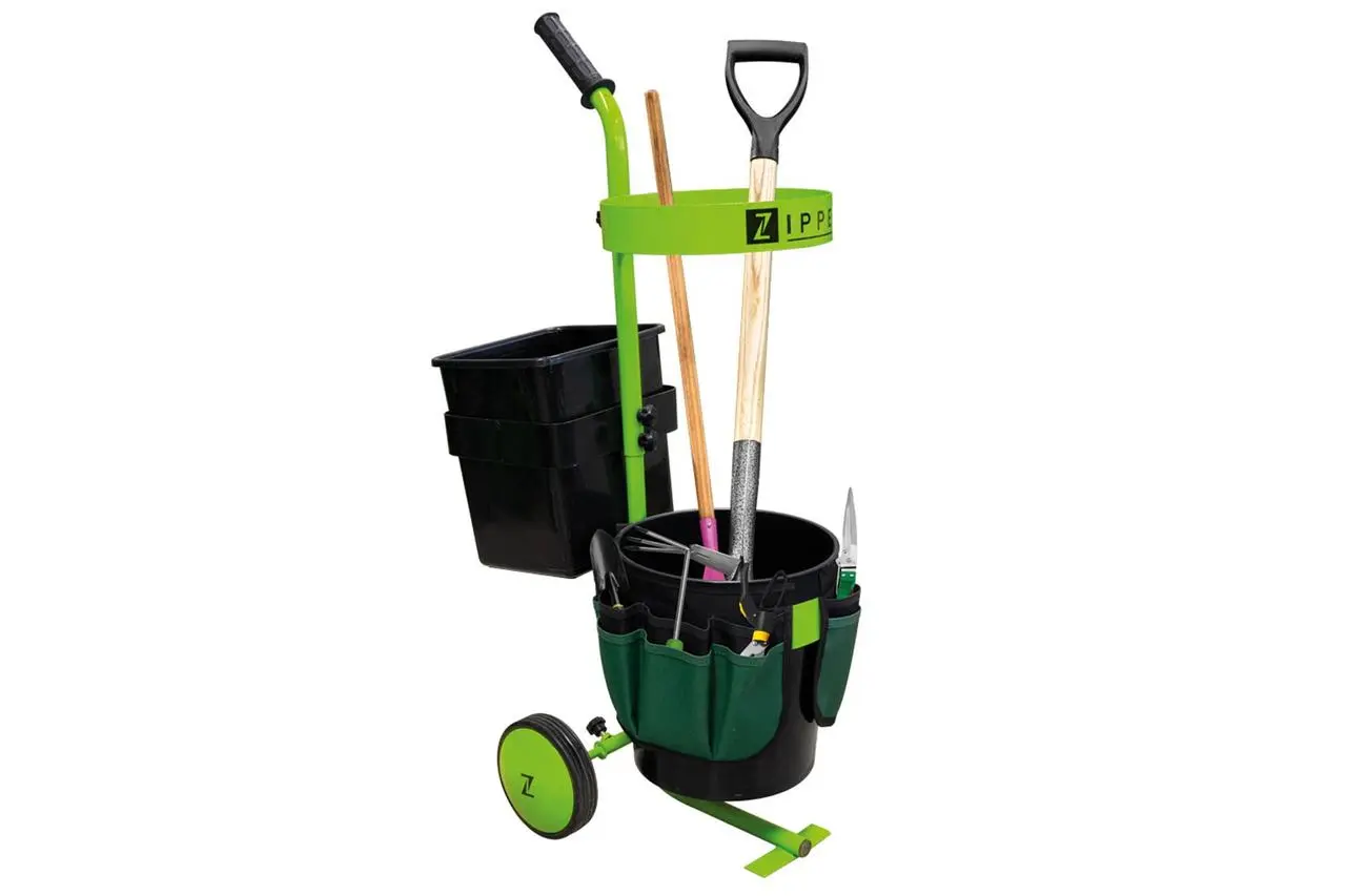4595092716_vizok-instrumentalnij-dlya.jpg Візок інструментальний для саду Zipper ZI-UVGW1 - Зображення 1