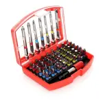 Набір біт з 56 предметів TORX, 1/4 - 25мм, 75мм TAGRED TA1206 - Зображення 2