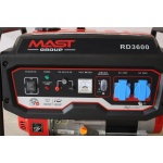 Бензиновий генератор  MAST GROUP RD3600 - Зображення 3