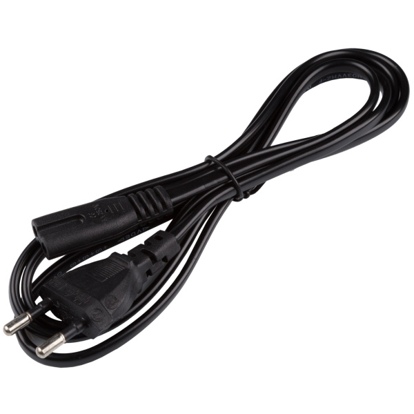 Кабель живлення 220V LP CEE 7/16- 2Pin_1.5m_2*24*0.1mm CCA