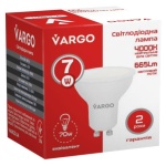 LED лампа VARGO GU10 7W 4000K (V-116011) - Зображення 3