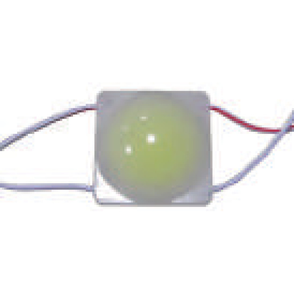 LED модуль VARGO 12V 2.4W білий IP65 35*35*4.5mm 140° COB AL PCB (V-116933)