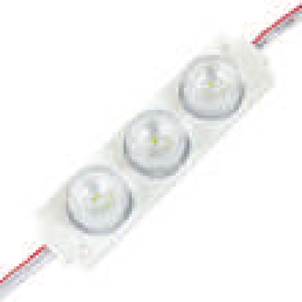 LED модуль VARGO 12V 3W білий IP67 70*20*15mm 60° SMD 3030 150-170lm (V-116935)