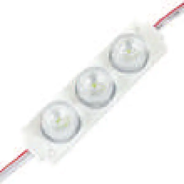 LED модуль VARGO 12V 3W білий IP67 70*20*15mm 60° SMD 3030 150-170lm (V-116935)