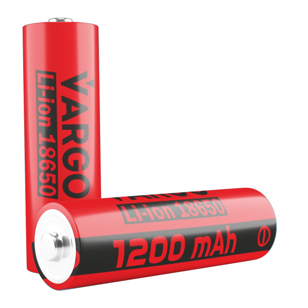 Акумулятор VARGO Li-ion 18650 3.7V 1200mAh