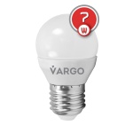 LED лампа VARGO G45 7W E27 665lm 4000K (V-110541) - Зображення 2