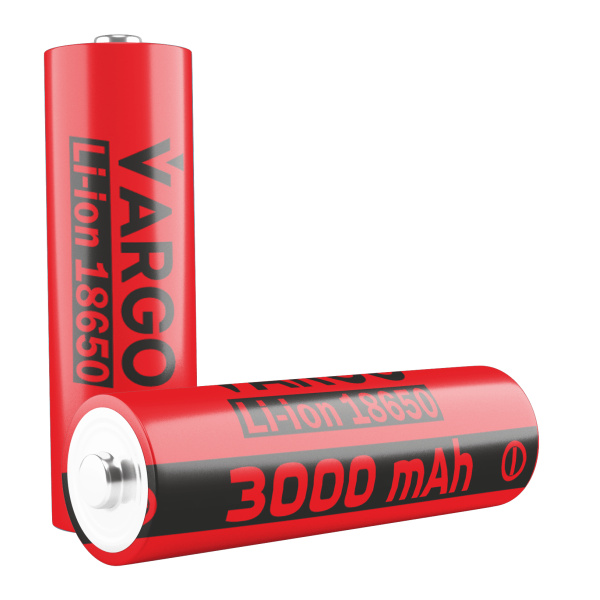 Акумулятор 18650 Li-Ion VARGO 3,7V 3000mAh