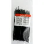 Хомут чорний VARGO 3×150мм 100шт (V-701283)