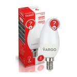 LED лампа VARGO C37 7W E27 665lm 4000K (V-110525)