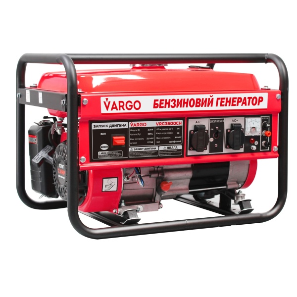 Бензиновий генератор VARGO VRG3500CH
