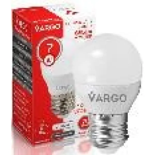 LED лампа VARGO G45 7W E27 665lm 6000K (V-117969)