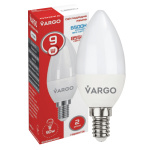 LED лампа VARGO C37 9W E14 855lm 6000K (V-117968)