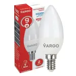 LED лампа VARGO C37 9W E14 855lm 6000K (V-117968)