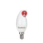 LED лампа VARGO C37 7W E14 665lm 4000K (V-110526) - Зображення 2