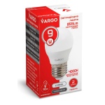 LED лампа VARGO G45 9W E27 855lm 4000K (V-111145) - Зображення 3