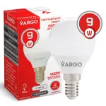LED лампа VARGO G45 9W E14 855lm 4000K (V-111144)