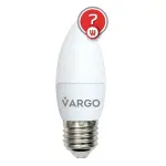 LED лампа VARGO C37 7W E27 665lm 4000K (V-110525) - Зображення 2