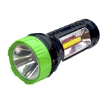 Світлодіодний ліхтарик VL861, 1LED + бічне світіння COB, вбуд. акумулятор, шнур 220V, розмір 180х70mm, пластик (V-111507) - Зображення 3