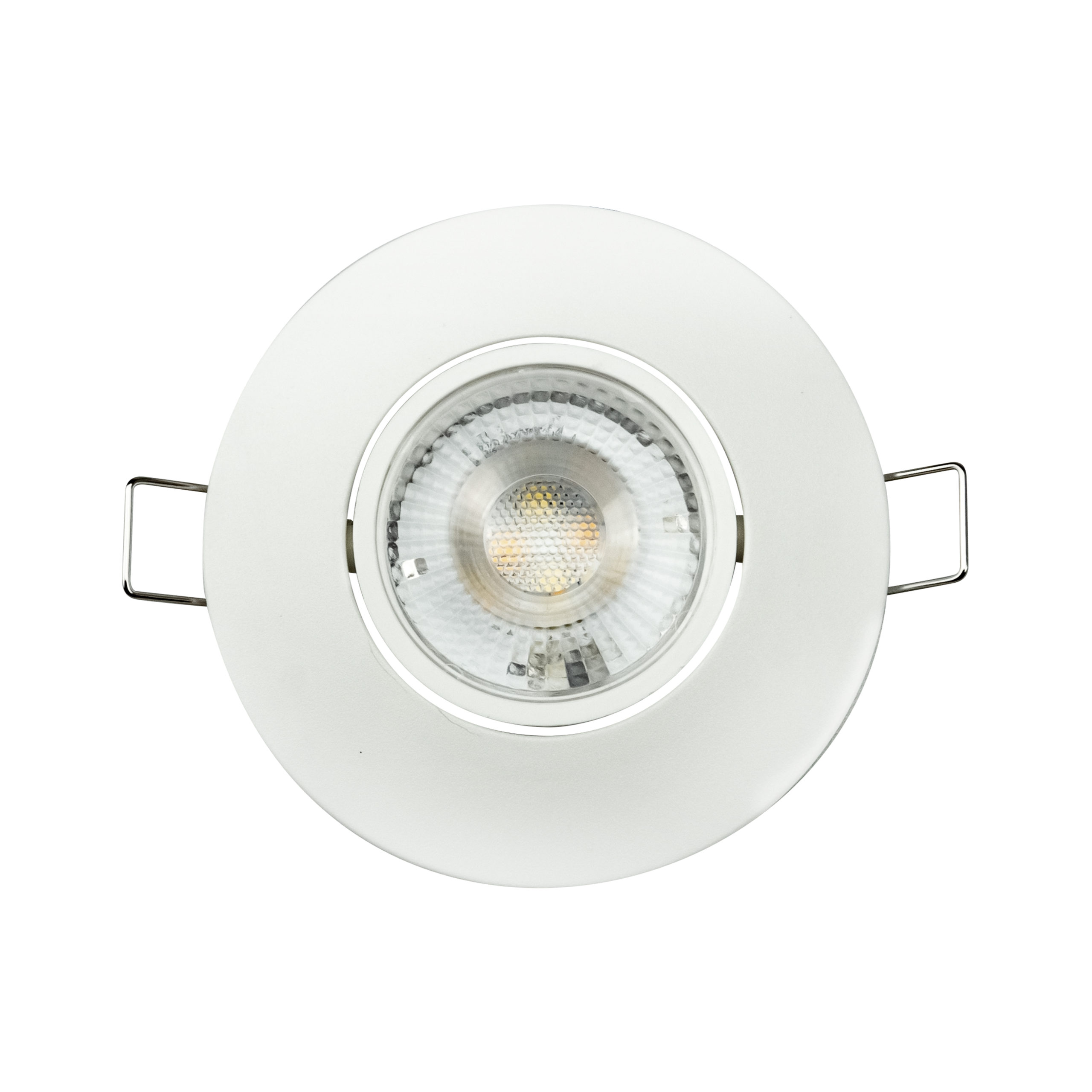 NORA-PRO-5-white-scaled-1.jpg Світлодіодний світильник NORA PRO-5 5W 3000K-4500K-6000K - Зображення 1