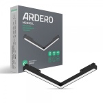 Магнітний трековий світильник Ardero MGN302L 24W кутовий чорний