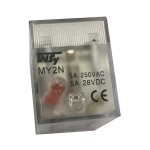 Реле проміжне РП22-MY2 5А 24DС LED 2p TNSy - Зображення 2