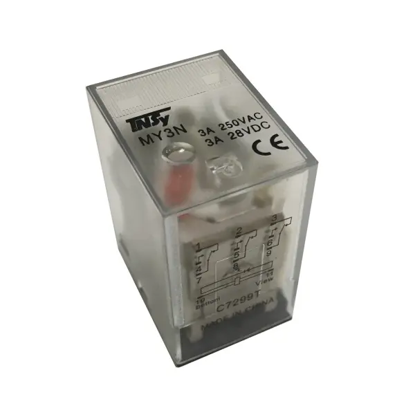 Реле проміжне РП23-MY3 3А 12DС LED 3p TNSy