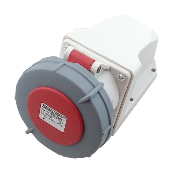 Розетка 1252 PRO стаціонарна 3Р+PE+N 32А 380В IP67 TNSy