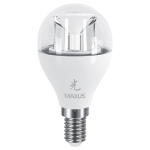 Лампа світлодіодна LED Maxus 1-LED-435 G45 6W 3000K 220V E14 АР