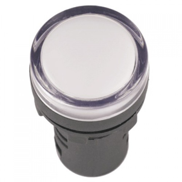 Лампа AD16DS LED-матриця d16мм білий 12В AC/DC IEK (BLS10-ADDS-012-K01-16)