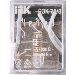 Реле РЕК78/3 (MY3) 5А 12В АC IEK (RRP20-3-05-012A) - Зображення 2