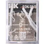 Реле РЕК78/3 (MY3) 5А 12В АC IEK (RRP20-3-05-012A) - Зображення 2