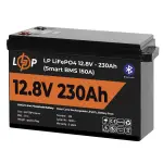 Акумулятор LP LiFePO4 12V (12,8V) - 230 Ah (2944Wh) (Smart BMS 150А) з BT пластик для ДБЖ - Зображення 3