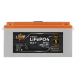 Акумулятор LP LiFePO4 для ДБЖ LCD 24V (25,6V) - 90 Ah (2304Wh) (BMS 150A/75А) пластик - Зображення 4