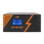 ДБЖ з правильною синусоїдою 12V LPM-PSW-1500VA (1050Вт) Black - Зображення 2